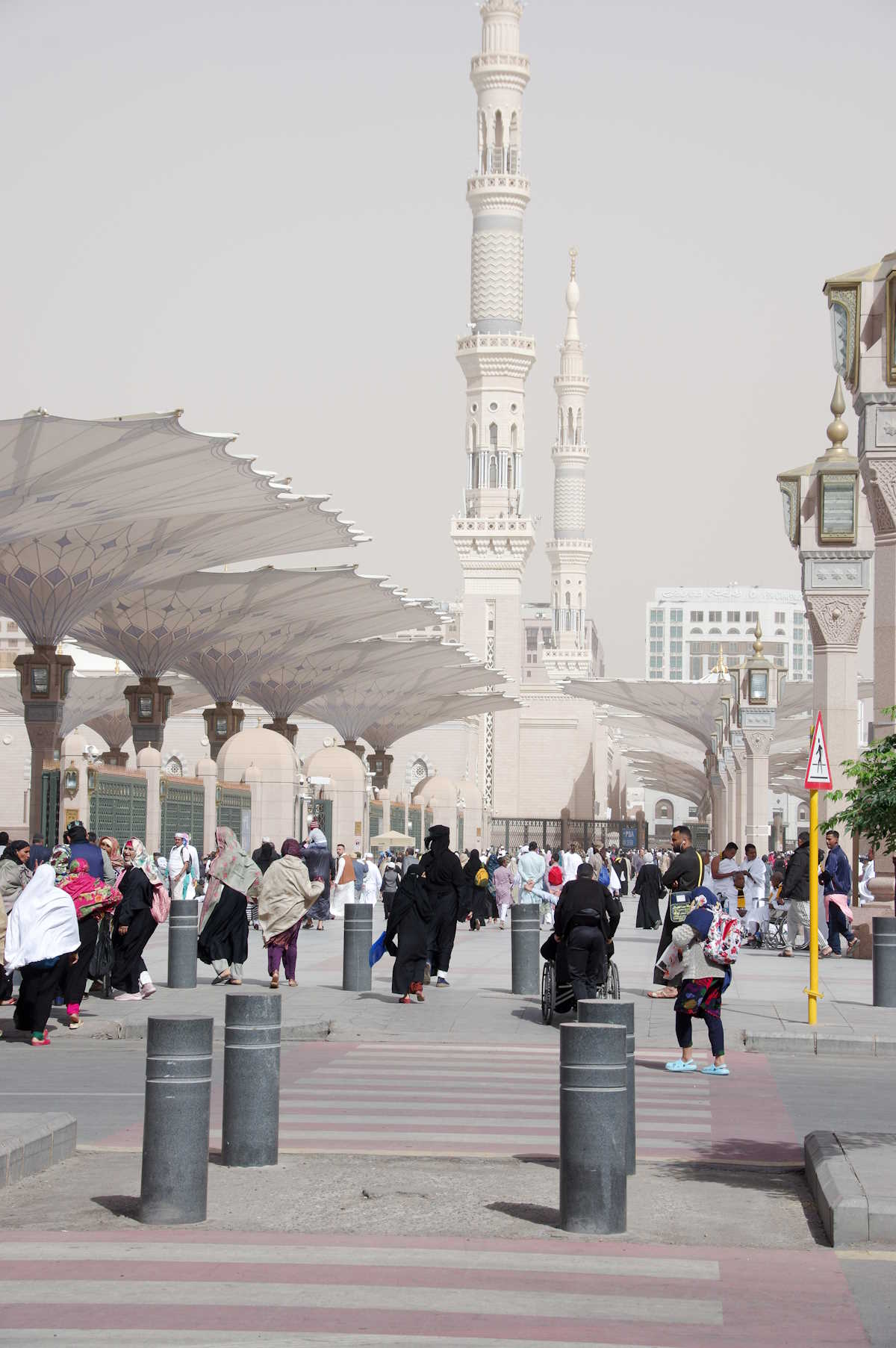 Medina Blick auf die Propheten Moschee