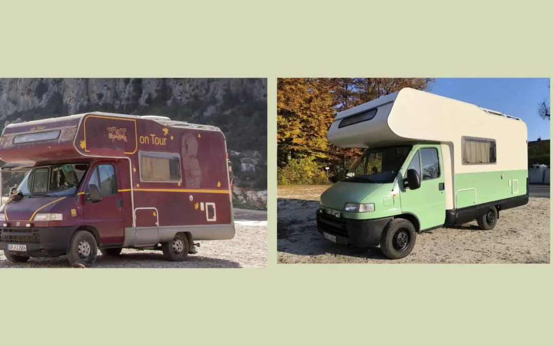 Wohnmobil lackieren – So machst du aus alt wow!